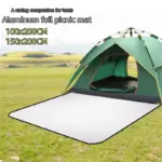 Tapis imperméable en film d'aluminium (double face) - Kf s ceaca d b b a e c ag - Outdoor Starterkit