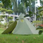 Tente pyramide (3 à 4 personnes) - Kf s df c a e f ef a e ff - Outdoor Starterkit