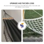 Hamac de camping en toile épaisse - Kf s c c df d ce b v - Outdoor Starterkit