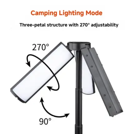 Lanterne de camping à LED 2-en-1 - Kf s dcb e db c bde ef d w - Outdoor Starterkit