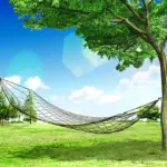 Hamac de camping en filet de nylon - Kf s b b fbea f f bc bbr - Outdoor Starterkit
