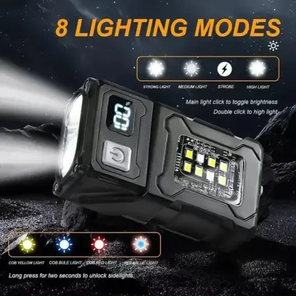 Mini lampe de poche aimantée - Kf s e c f ec e d a cf g - Outdoor Starterkit