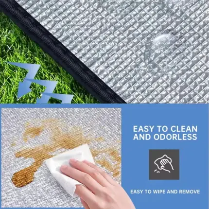 Tapis imperméable en film d'aluminium (double face) - Kf sb c d d ef b d e f aac df u - Outdoor Starterkit