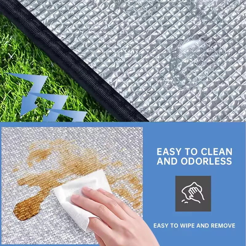 Tapis imperméable en film d'aluminium (double face) - Kf sb c d d ef b d e f aac df u - Outdoor Starterkit