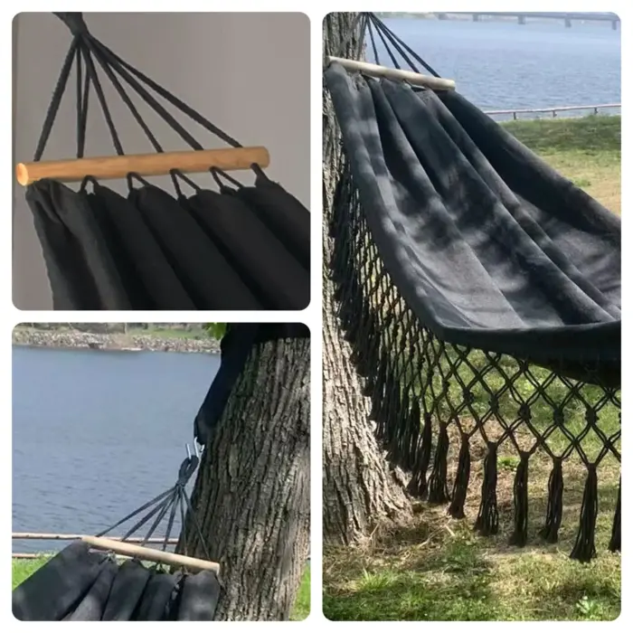 Hamac de camping en toile épaisse - Kf sb d b faa d eb ded f c h - Outdoor Starterkit