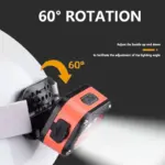 Lampe frontale LED rechargeable (avec 5 modes) - Kf sd c ee ce e da d ef e c bs - Outdoor Starterkit
