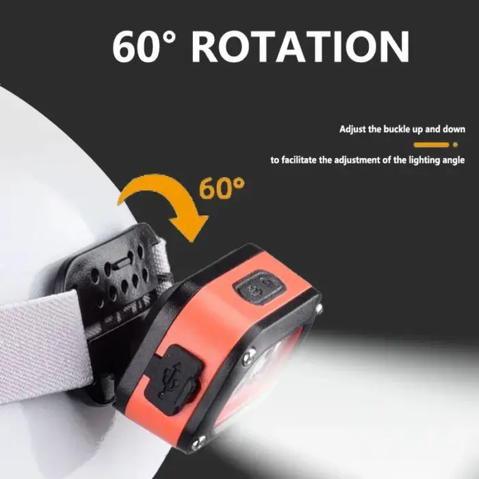 Lampe frontale LED rechargeable (avec 5 modes) - Kf sd c ee ce e da d ef e c bs - Outdoor Starterkit