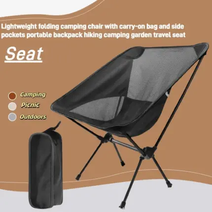 Chaise de camping pliable (avec sac de transport) - Kf sd fa b f aa cd c fb fu - Outdoor Starterkit