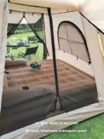 Tente gonflable de camping « Glamping Lodge » (4-5 personnes) - Kf s ccf e a d f f deeu - Outdoor Starterkit