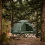 Tente 4 en 1 avec lit, sac de couchage et matelas (2 personnes) - Kf s b b a e a ce cd bv - Outdoor Starterkit