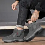 Bottes de neige fourrées imperméables pour homme - Kf s f ceca f a b d cc m - Outdoor Starterkit