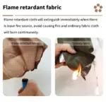 Tente d'hiver ignifuge pour 2 personnes - Kf sf fc c d d f a f dfdf bd dn - Outdoor Starterkit