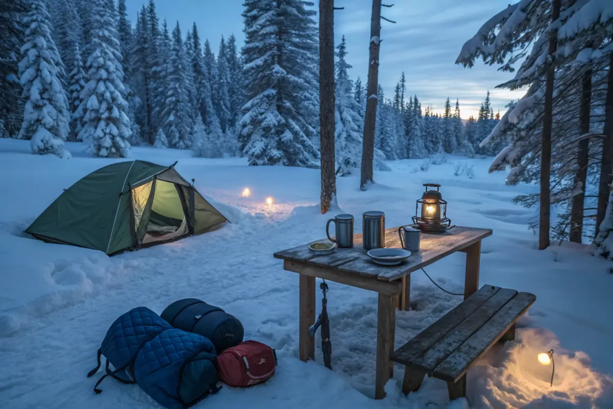 Notre sélection d'équipement de camping pour l'hiver ! - Equipement de camping pour l hiver - Outdoor Starterkit