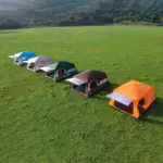 Tente familiale de camping (4 à 12 personnes) - Kf s ef baf e ade e f l - Outdoor Starterkit