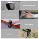 Tente familiale de camping (4 à 12 personnes) - Kf sb a e a a e c bdf c l - Outdoor Starterkit