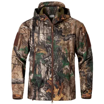 Veste de chasse camouflage imperméable à capuche - Kf s b fe c f b cba d a q - Outdoor Starterkit