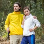 Veste coupe-vent imperméable légère à capuche de randonnée - Kf s a d a be ab d e e b dd - Outdoor Starterkit