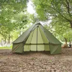 Tente tipi 4 de camping 4 personnes avec sortie pour poêle - Kf s dc c fe b d d bdd ci - Outdoor Starterkit