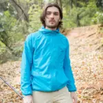 Veste coupe-vent imperméable légère à capuche de randonnée - Kf s ba c c e b c w - Outdoor Starterkit
