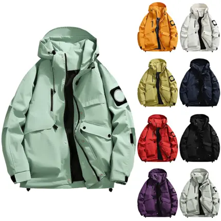 Veste d'hiver imperméable de randonnée à capuche multi-poches - Kf sa ae f cc a fcd an - Outdoor Starterkit
