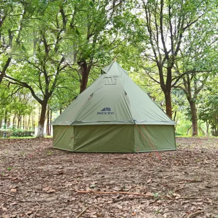 Tente tipi 4 de camping 4 personnes avec sortie pour poêle - Kf scf d bf ab ac b cba p - Outdoor Starterkit